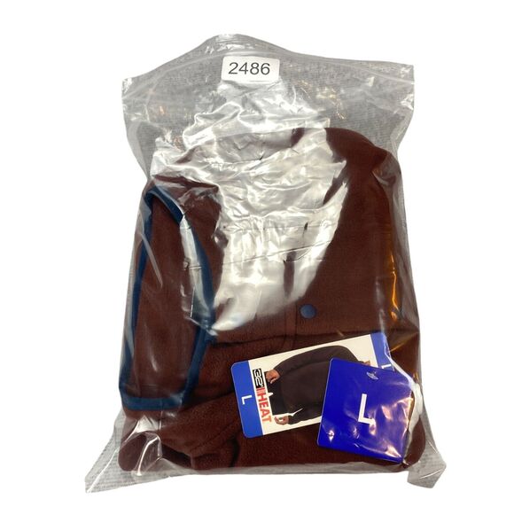 32 Degrees Heat Pullover Men's Large Fleece Long Sleeve 1/4 Snap Button - Picture 16 of 16